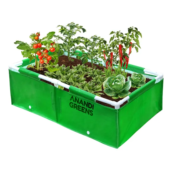 Green_Hdpe_Rectangular_Grow_Bag_4X2X1_Ft_360_Gsm
