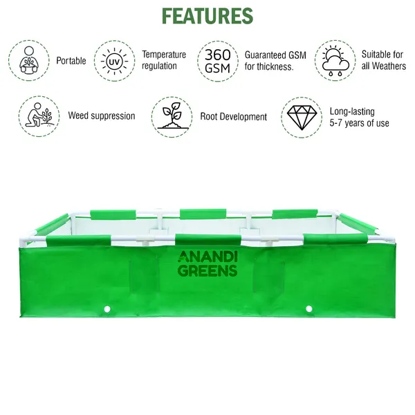 Green_Hdpe_Rectangular_Grow_Bag_5X2X1Ft_360_Gsm