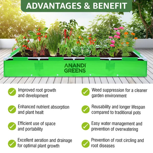 Green_Hdpe_Rectangular_Grow_Bag_8X3X1_Ft_360_Gsm
