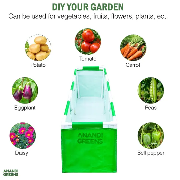 Green_Hdpe_Rectangular_Grow_Bag_5_X_1.25X1.25_Ft_360_Gsm