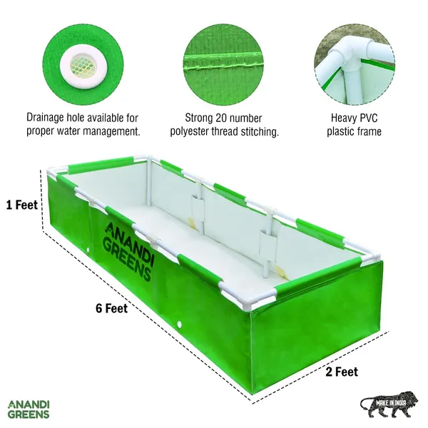 Green_Hdpe_Rectangular_Grow_Bag_6X2X1_Ft