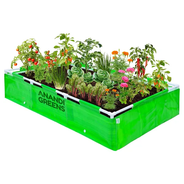 Green_Hdpe_Rectangular_Grow_Bag_6X3X1Ft_360_Gsm