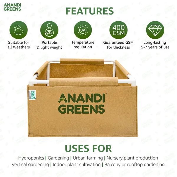 Cemal_Geo_Fabric_Rectangular_Grow_Bag_2X2X1Ft_(400_Gsm)