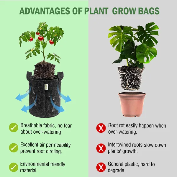 Pack_Of_10_Dark_Grey_Geo_Fabric_Plant_Grow_Bag_400_Gsm