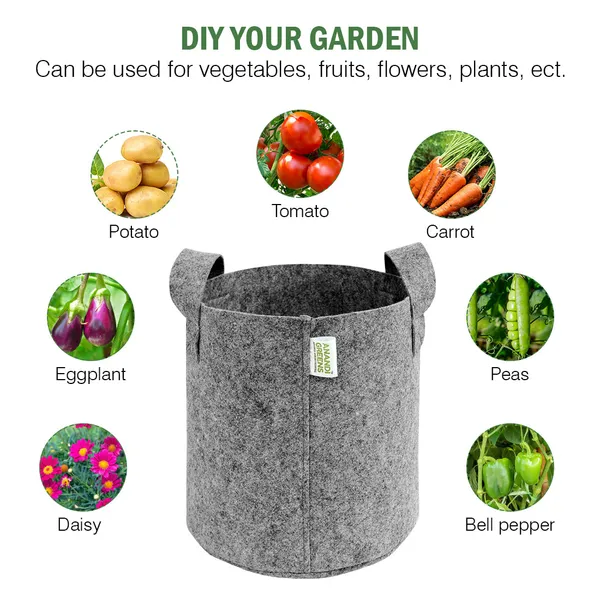 Grey_Geo_Fabric_Plant_Grow_Bag_400_Gsm_(Pack_Of_1)