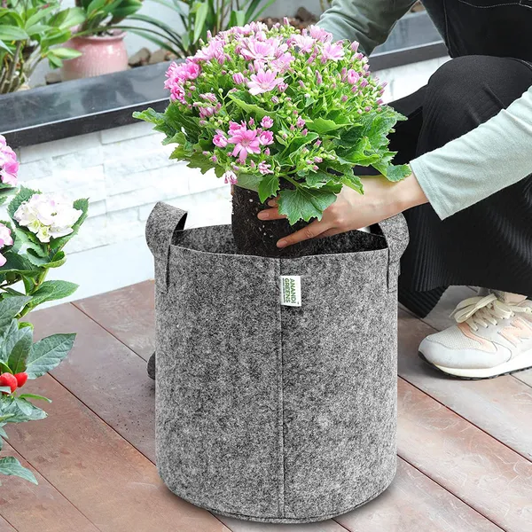 Grey_Geo_Fabric_Plant_Grow_Bag_15X15_In_400_Gsm