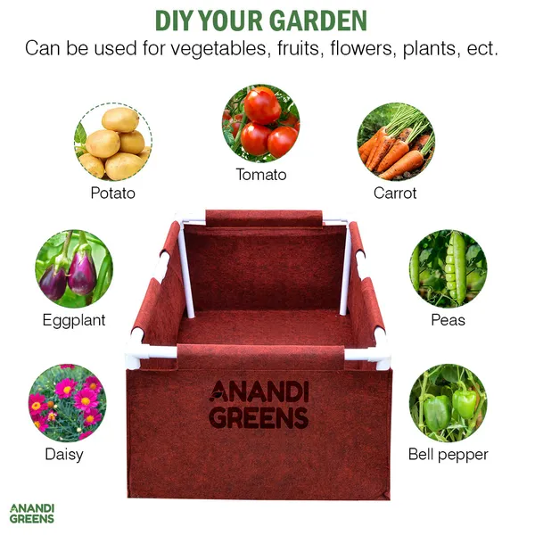 Maroon_Geo_Fabric_Rectangular_Grow_Bag_3X2X1Ft_(400_Gsm)