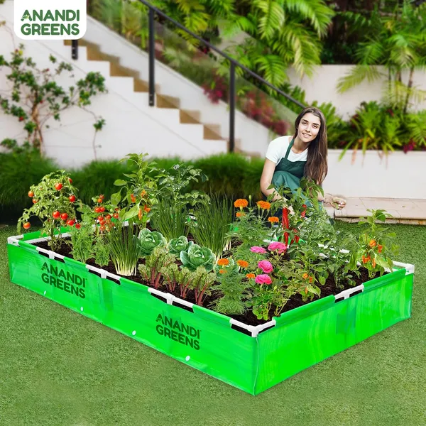Green_Hdpe_Rectangular_Grow_Bag_8X4X1_Ft_360_Gsm