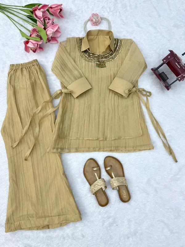 3_Piece_Cord_Set_Salsa_Crushed_Hand_Work_Shrug_Set_Cream