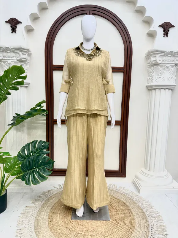 3_Piece_Cord_Set_Salsa_Crushed_Hand_Work_Shrug_Set_Cream