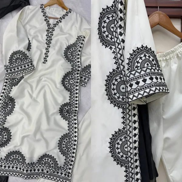 Biscuit_Slub_3_Piece_Set_with_Thread_Work_and_Digital_Printed_Dupatta_White