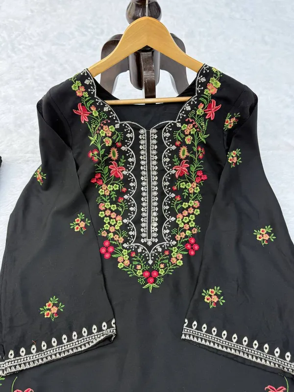 Black_Embroidered_Rayon_Ethnic_Suit