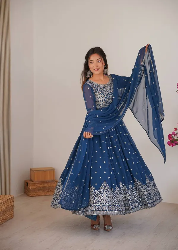 Blue_Georgette_Anarkali_Premium_Festive_Wear