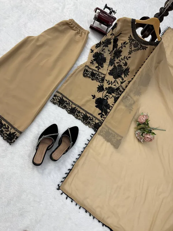 Cream_Embroidered_Georgette_Palazzo_Set