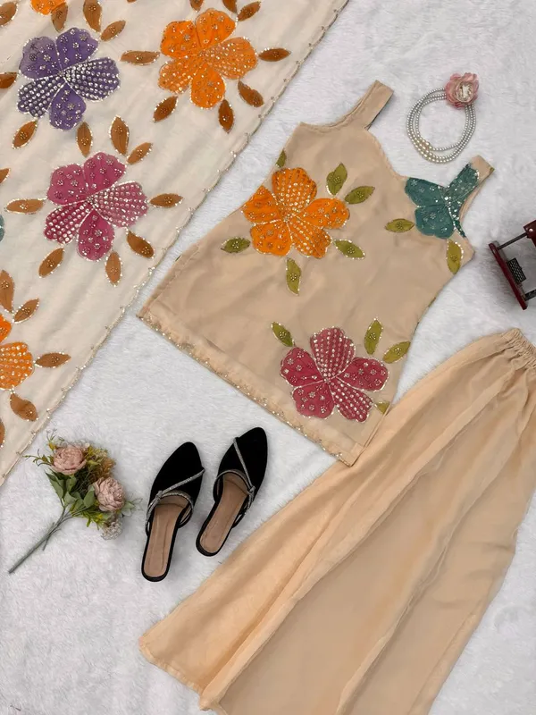 Cream_Embroidered_Palazzo_Suit_Set