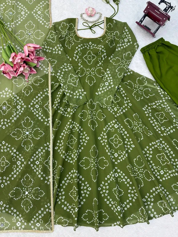 Digital_printed_Fabric__Green_Anarkali_Suit