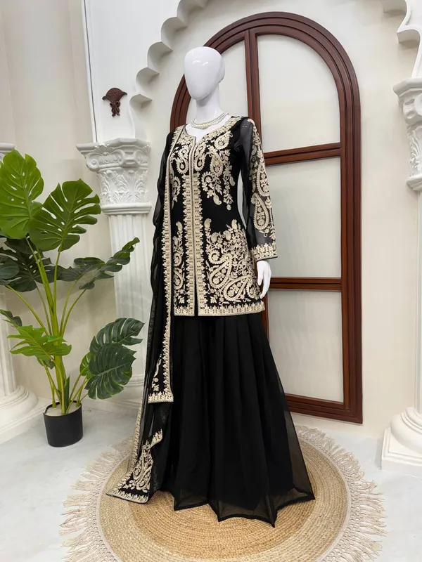 Faux_Georgette_Palazzo_Set