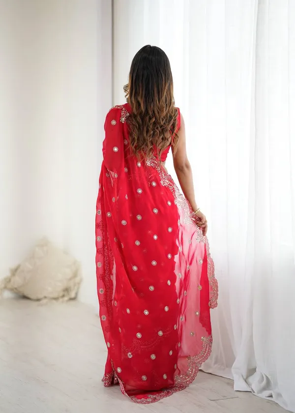 Fendy_Chiffon_Designer_Saree_with_Thread_Sequin_Embroidery_Blouse