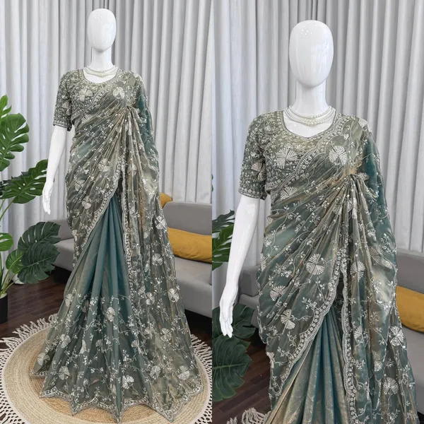 Fendy_Silk_Heavy_Beds_Work_Saree_Grey