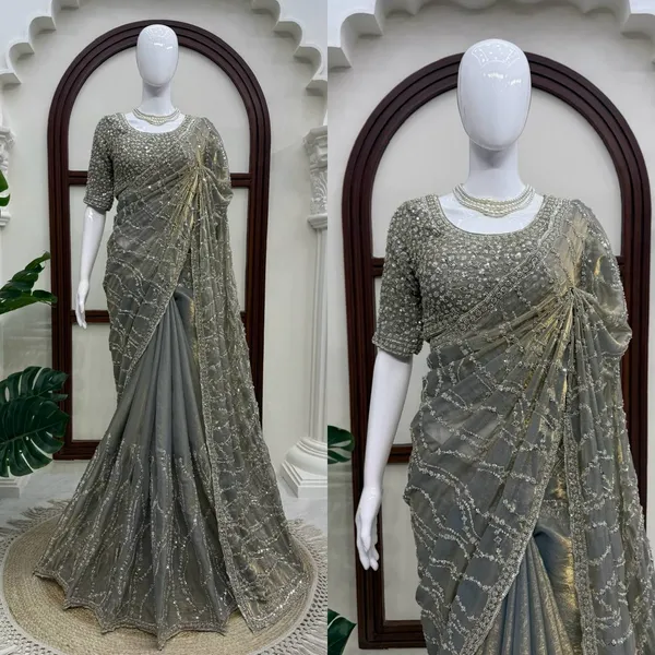 Fendy_Silk_Silver_Saree