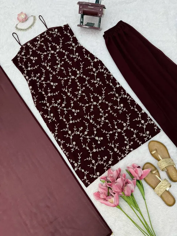 Flux_Georgette_Brown_Set