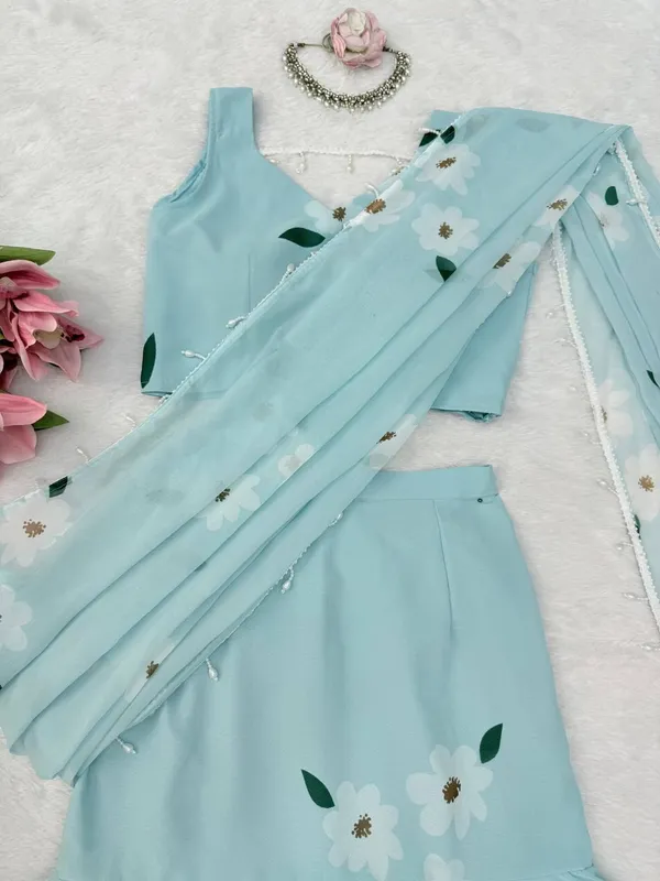 Foux_Gorgette_Blue_lehanga