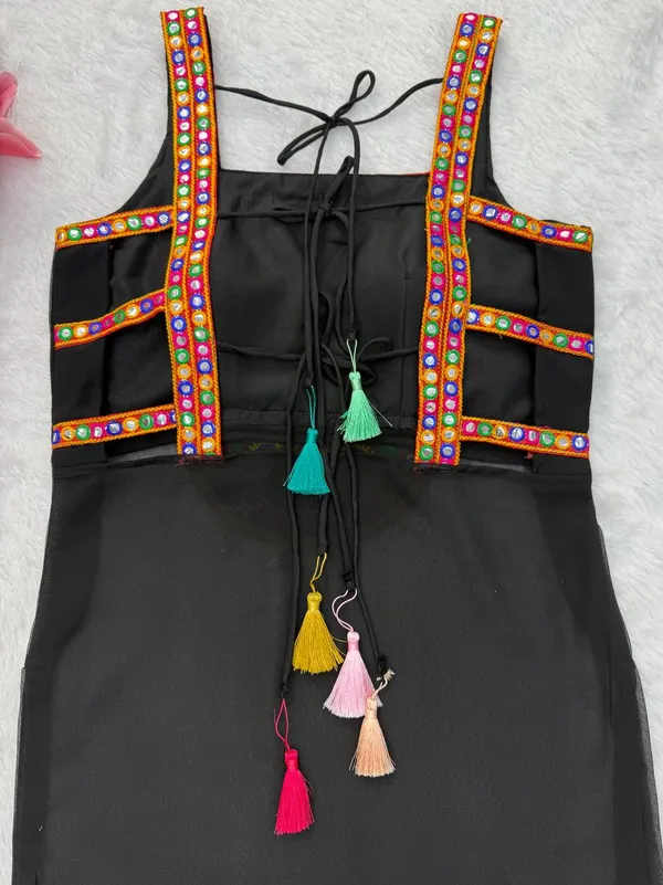 Georgette_Black_Top