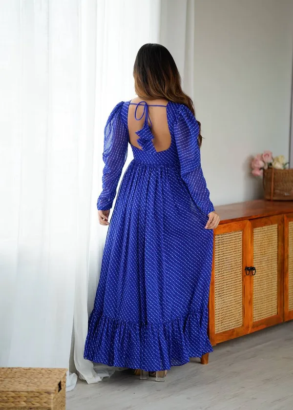Georgette_Designer_Gown_with_Digital_Print_Chain_Stitch_Work_and_Tassels