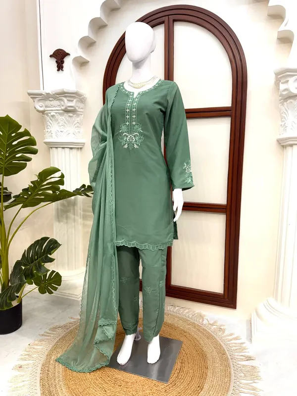Green_Embroidered_Palazzo_Suit_Women