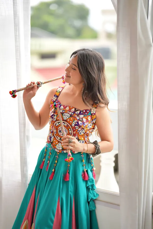 Havy_Reyo_Green_Multi_Lehenga