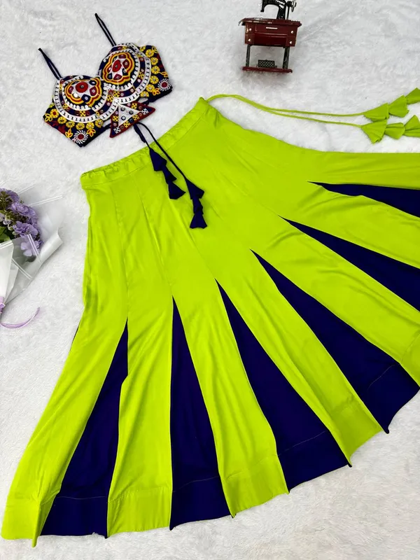 Havy_Reyon_Multi_Color_Lehenga_Set