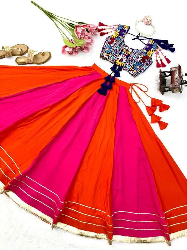 Havy_Reyon_Multi_Lehenga_Set