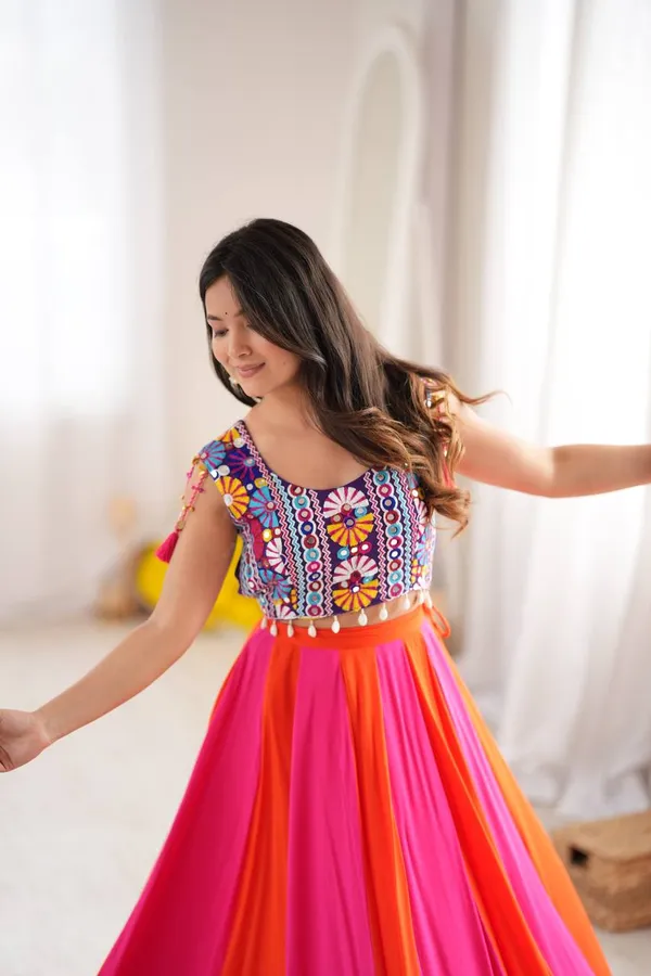 Havy_Reyon_Multi_Lehenga_Set