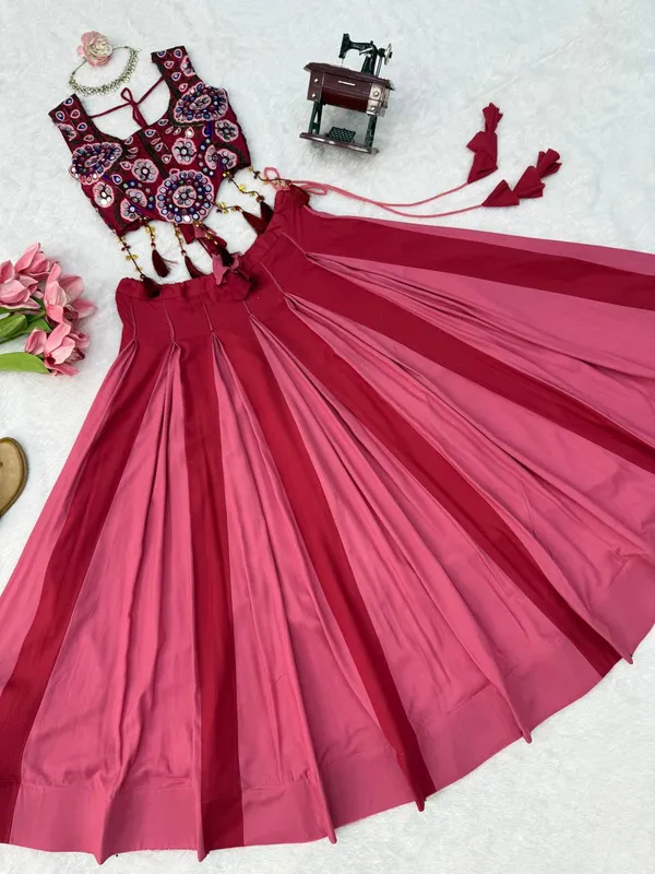 Havy_Reyon_Red_Lehenga_Set