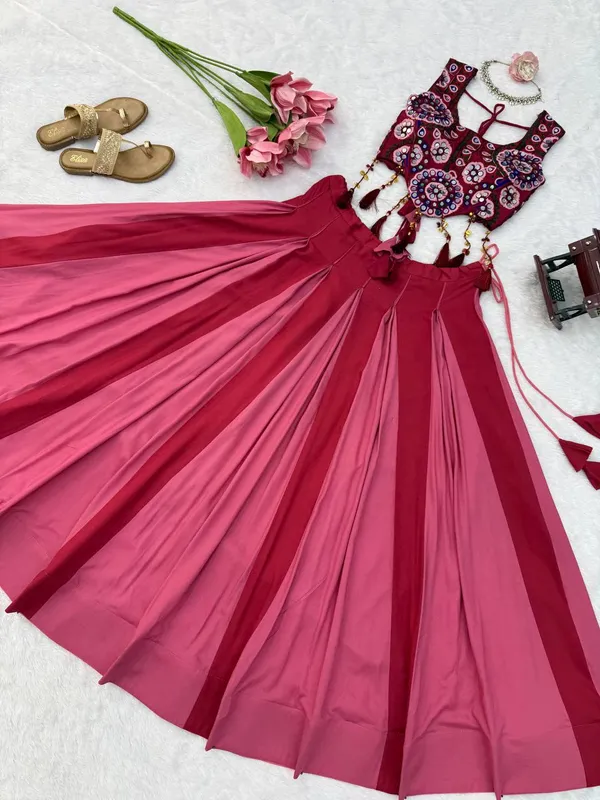 Havy_Reyon_Red_Lehenga_Set