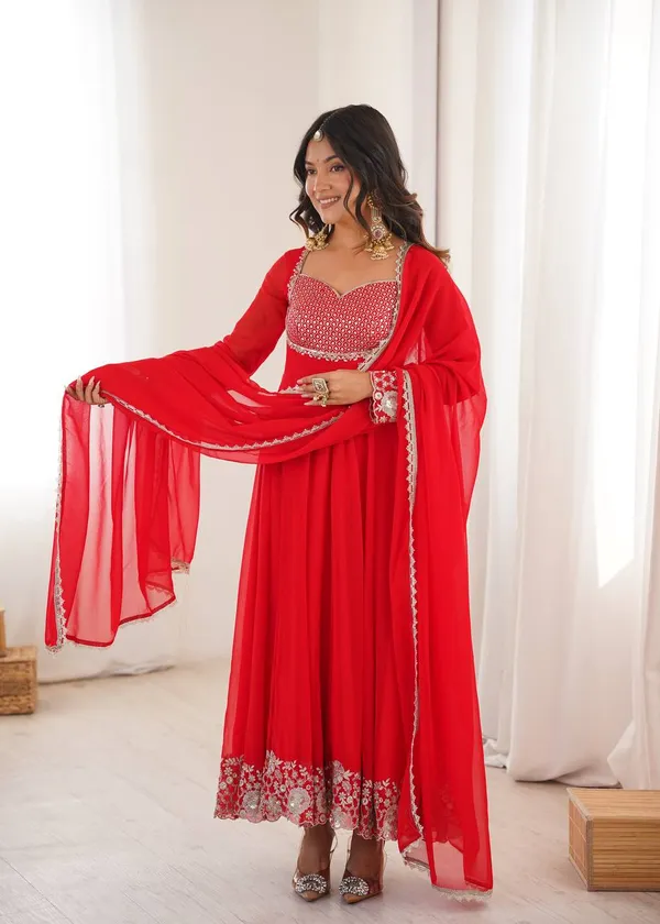 Heavy_Faux_Georgette_Anarkali_Set_with_Designer_Embroidery_Sequence_Work