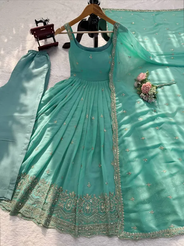 Heavy_Faux_Georgette_Anarkali_Set_with_Designer_Sequence_Embroidery_and_Lace