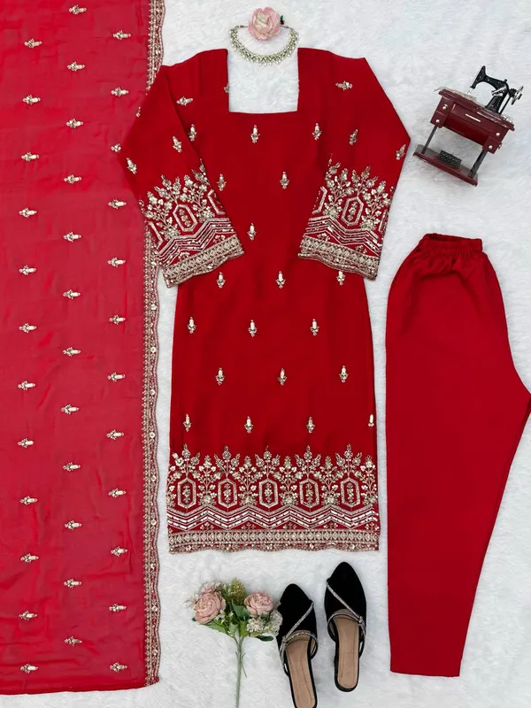 Heavy_Faux_Georgette_Suit_Pant_Dupatta_Set_with_Beads_Sequence_Thread_Work