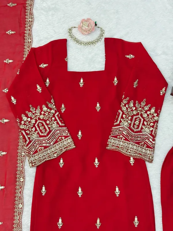 Heavy_Faux_Georgette_Suit_Pant_Dupatta_Set_with_Beads_Sequence_Thread_Work