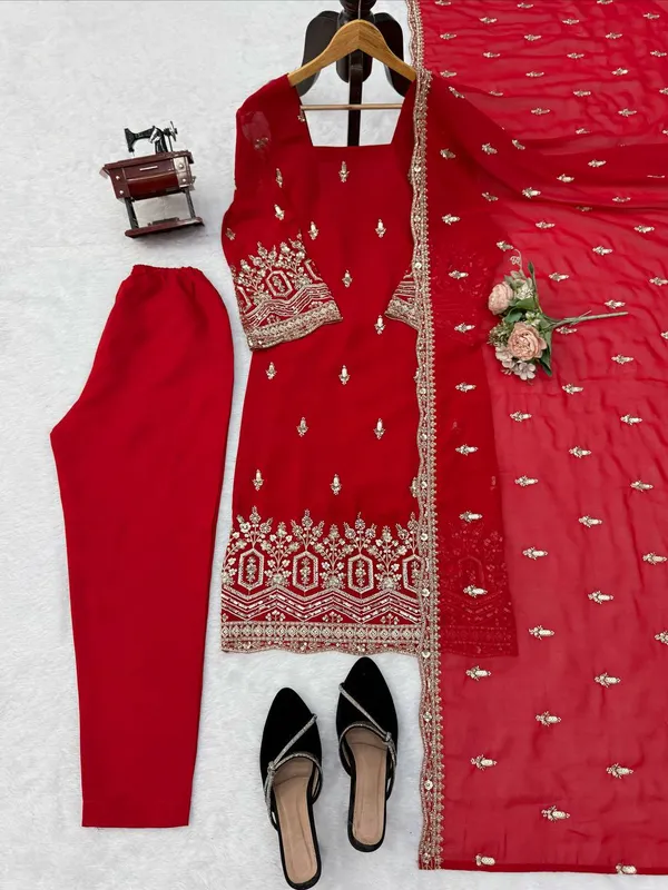 Heavy_Faux_Georgette_Suit_Pant_Dupatta_Set_with_Beads_Sequence_Thread_Work