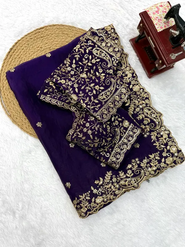 Heavy_Fendy_Silk_Designer_Saree_with_Thread_Sequin_Embroidery_Blouse_1