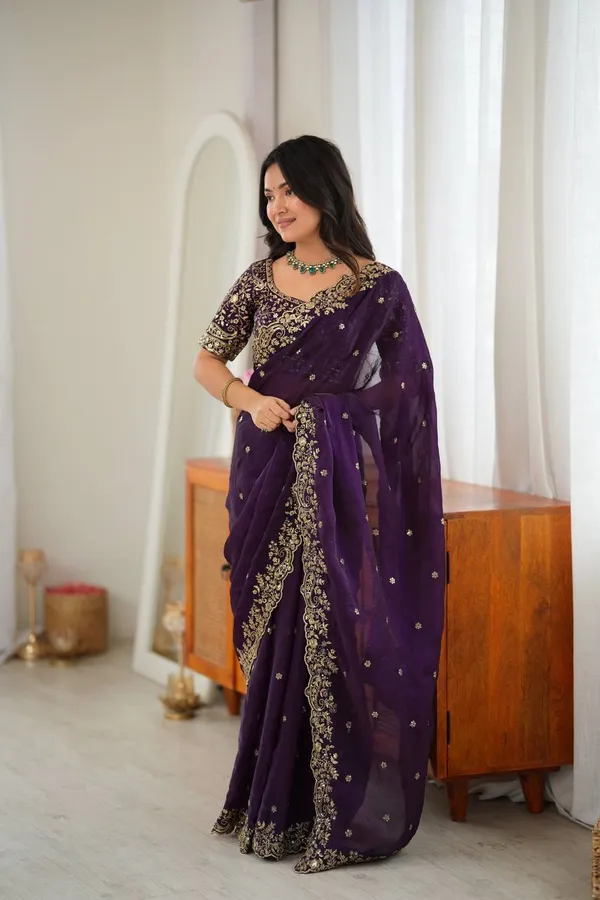 Heavy_Fendy_Silk_Designer_Saree_with_Thread_Sequin_Embroidery_Blouse_1