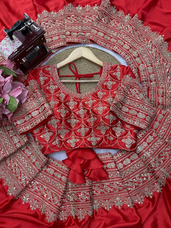 Japan_Satin_Designer_Saree_Dupatta_Set_Premium