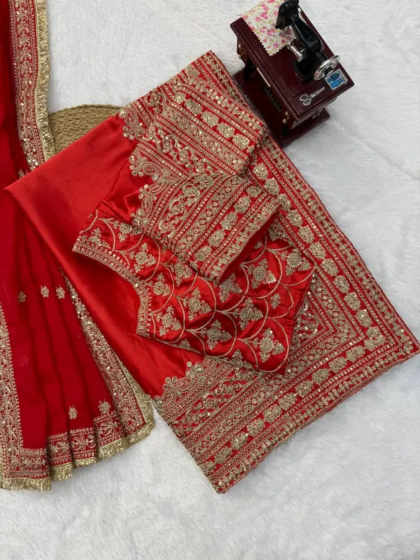 Japan_Satin_Designer_Saree_Dupatta_Set_Premium