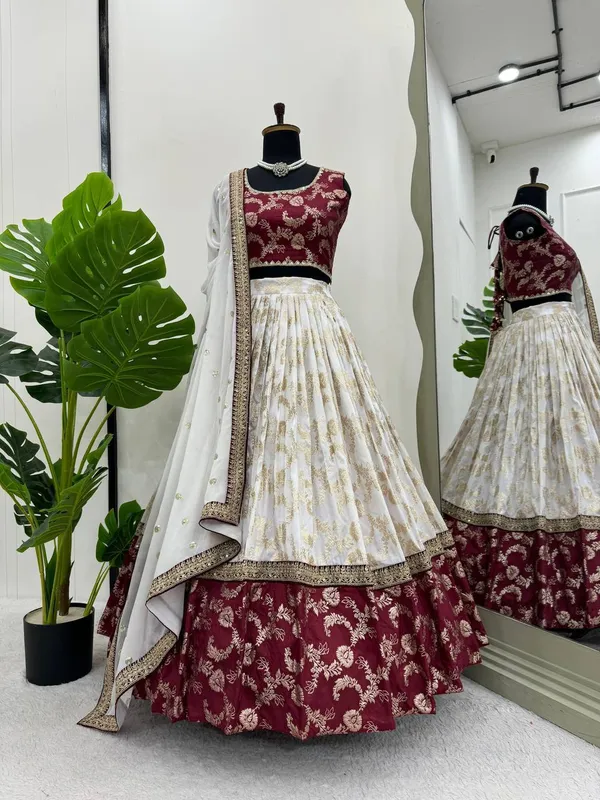 Jequrd_Red_White_Lehenga