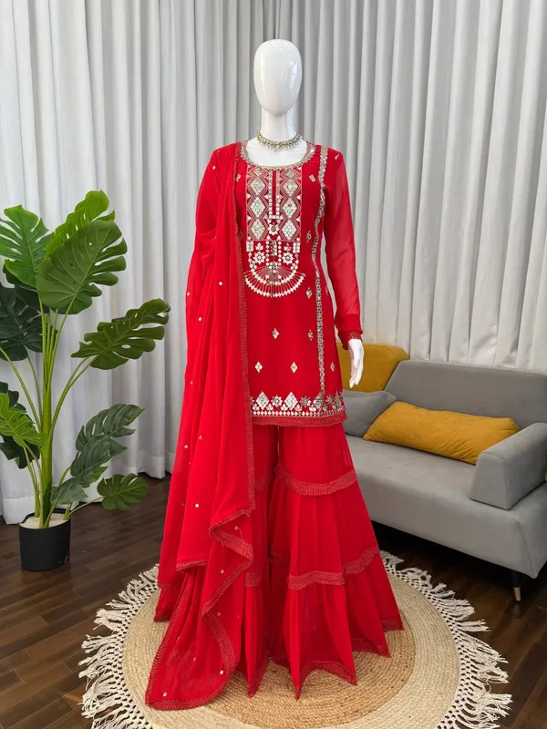 Faux_Georgette_Thread_Sequence_Sharara_Set