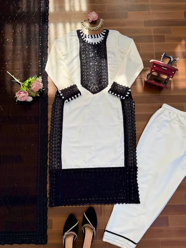 Pakistani_Crepe_Top_Pant_Set_|_For_Women