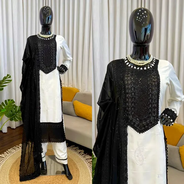 Pakistani_Crepe_Top_Pant_Set_|_For_Women