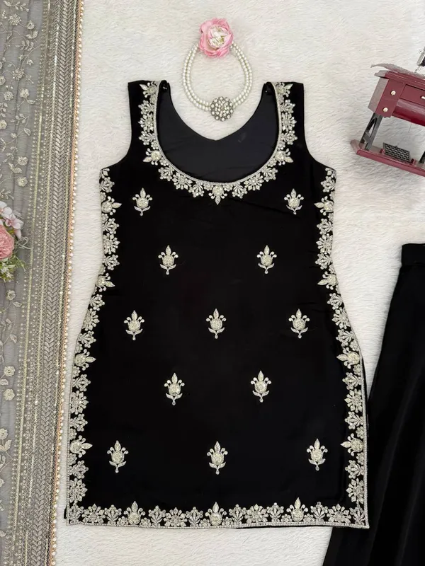 Georgette_Lace_Palazzo_Set_|_For_Women
