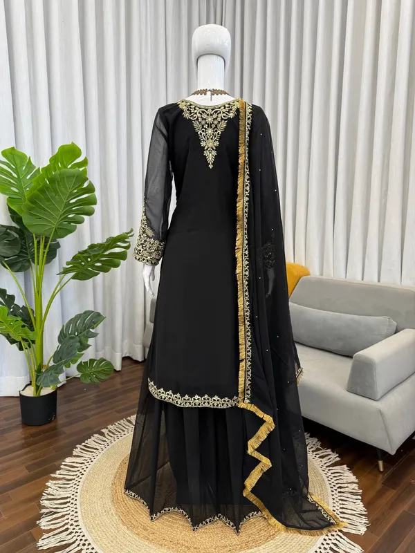 Designer_Georgette_Palazzo_Suit_Set_|_For_Women